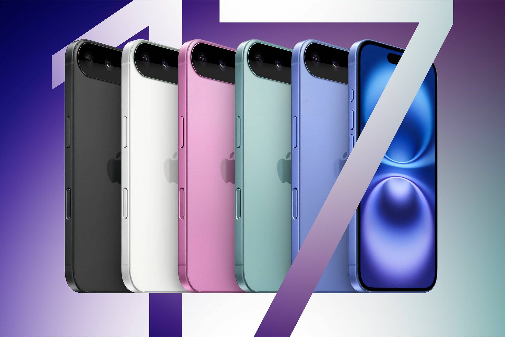 iPhone 17 colours