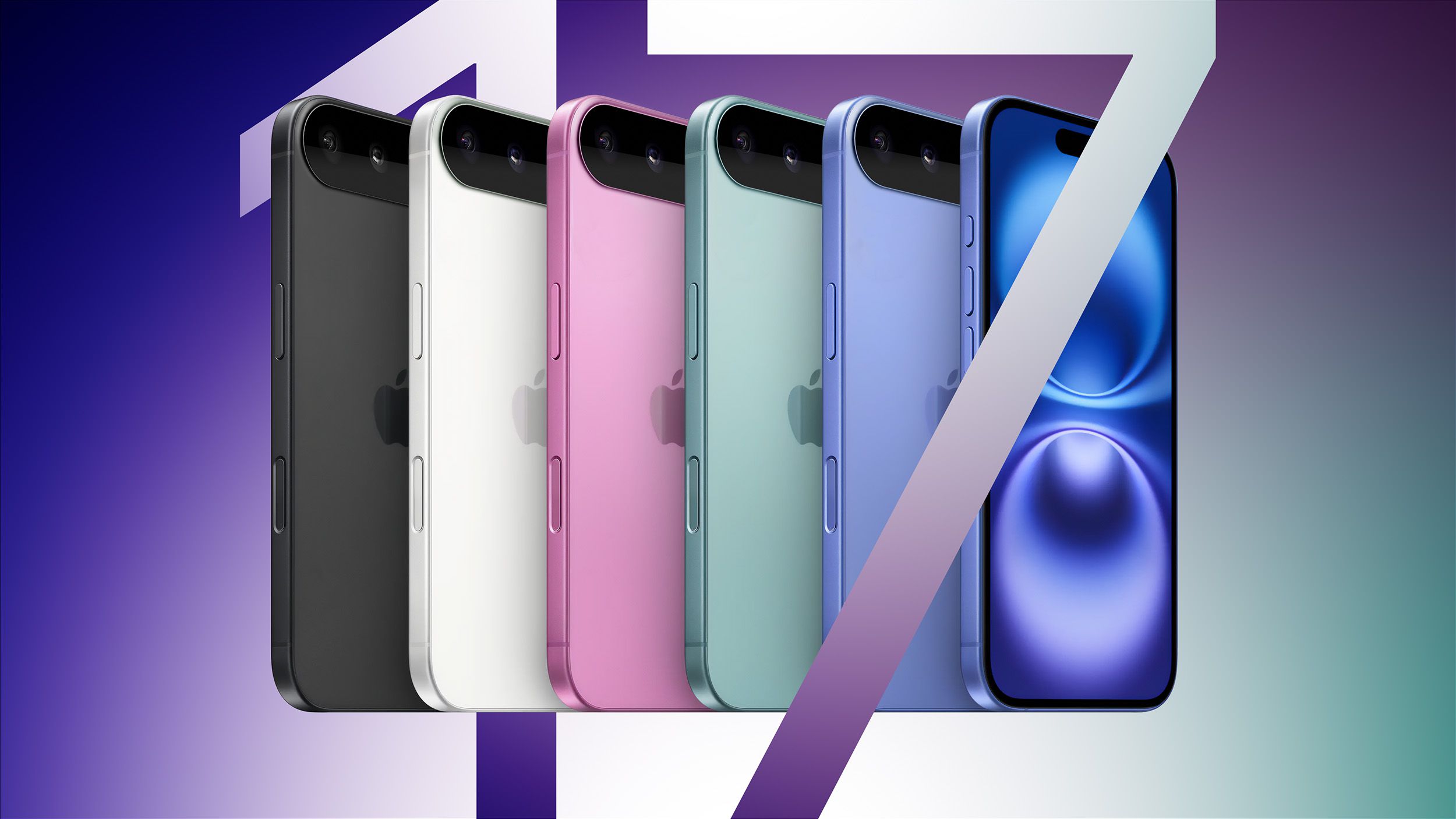 iPhone 17 colours